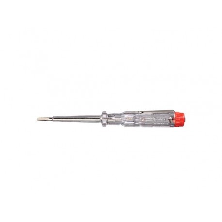  wiha detecteur de tension 220-250 volts fente, transparent, avec agrafe, sous blister (32201) 3,0 mm x 60 mm 