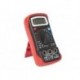  multimetre numerique - cat. iii 300 v / cat. ii 500 v - 1999 points - fonction memoire / retroeclairage / ronfleur 