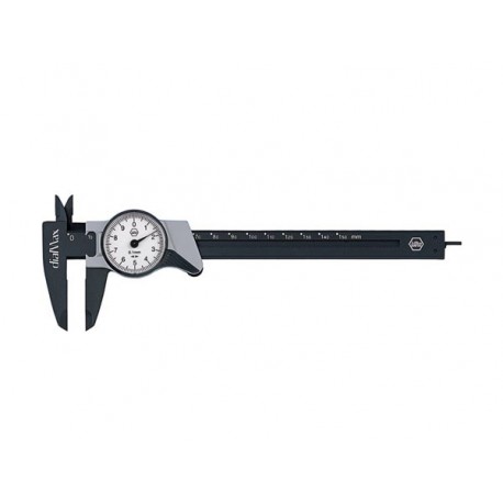  wiha pied a coulisse a cadran dialmax® lecture 0,1 mm (27082) 150 mm 