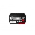 Wiha Coffret d'embouts FlipSelector Standard 25 mm Phillips, Pozidriv, TORX® 13 pcs, 1/4" avec clip attache-ceinture sous bli...