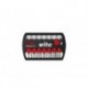  wiha jeu d'embouts bitbuddy® embout ty de 49 mm torx®, 7 pcs 1/4" (42115) 