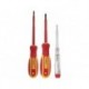  jeu de 2 tournevis isoles + testeur de tension 
