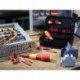 wiha - tournevis a assistance electirque speede® ii fente, plusminus/pozidriv, 7 pcs avec embouts isoles slim, batteries et c...