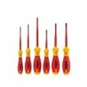  Wiha Jeu de tournevis SoftFinish® electric slimFix Fente, Phillips, PlusMinus/Pozidriv 6 pcs (38362) 