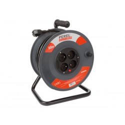  enrouleur 50 m - 3g1.5 - 4 prises 