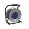  ENROULEUR NÉOPRÈNE AVEC SYSTEME "ANTI-TWIST" - 25 m - 3G2.5 - 4 PRISES - TERRE FRANÇAISE 
