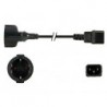  POWER CORD L:1.8m BLACK 