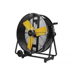  ventilateur de sol - acier - ø 61 cm - noir/jaune 