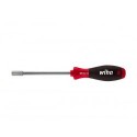  Wiha Tournevis avec porte-embout SoftFinish® magnétique 1/4" (01475) 225 mm 