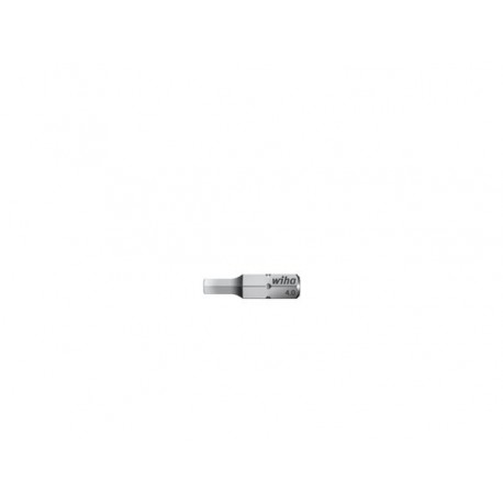  wiha embout standard 25 mm six pans 1/4" (01705) 3,0 