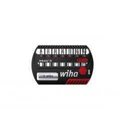  wiha jeu d'embouts bitbuddy® embout ty de 29 mm torx®, 8 pcs 1/4" (42136) 