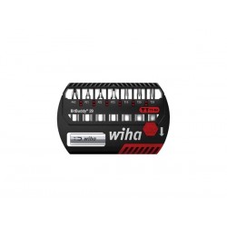  wiha jeu d'embouts bitbuddy® embout ty de 29 mm phillips, pozidriv, torx® 8 pcs 1/4" (42137) 