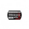  wiha jeu d'embouts bitbuddy® embout ty de 29 mm phillips, pozidriv, torx® 8 pcs 1/4" (42139) 