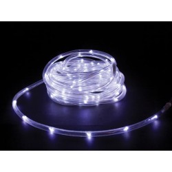  microlight led - 6 m - 120 led - blanc - cable transparent - 12 v 
